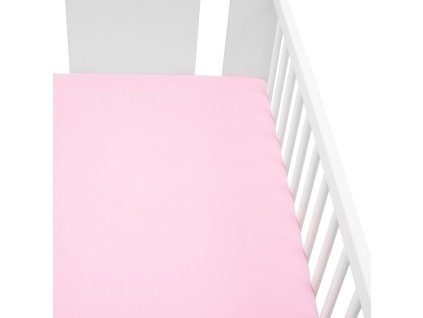 Jersey prostěradlo do postýlky New Baby 120x60 bílé (Barva Šedá)