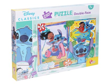 Puzzle LILO A STITCH 2v1 oboustranné 250 dílků