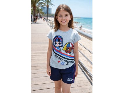 Dívčí letní set L.O.L. perfect together se šortkami