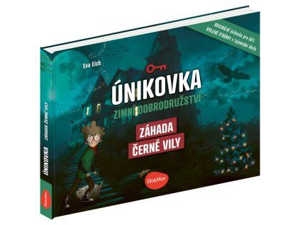 Kniha ÚNIKOVKA – ZÁHADA ČERNÉ VILY