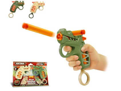 Huntsman Pistole kapesní natahovací 13 cm 2ks set