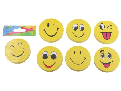 Bloček samolepící, 80 stran - Smajlík assort