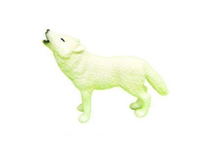 A - Figurka Vlk bílý 9 cm