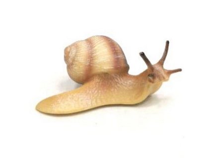 A - Figurka Hlemýžď pruhovaný 9 cm