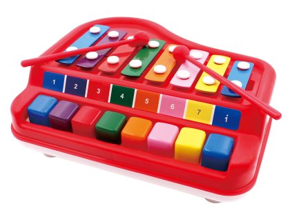 Xylofon piano 2v1 24cm