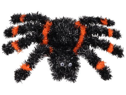 Dekorace pavouk 33x23 cm na zavěšení