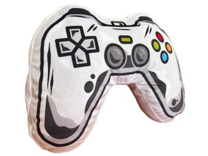 Polštářek 3D GAMEPAD ovladač světle šedý