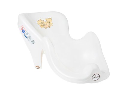 Lehátko ke koupání medvídek bílé (Barva Bílá)