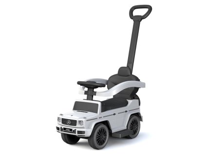 Odrážedlo s vodící tyčí Mercedes Benz G-Class Baby Mix bílé (Barva Černá)