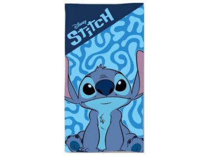 Dětská bavlněná osuška LILO A STITCH modrá1000x1000