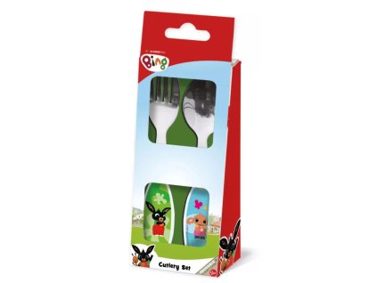 Dětský nerez příbor ZAJÍČEK BING a Sula