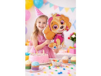 Foliový balonek TLAPKOVÁ PATROLA Skye 61 cm