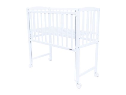 Dětská přístavná postýlka New Baby MATEO 90x40 cm bílá (Barva Bílá)