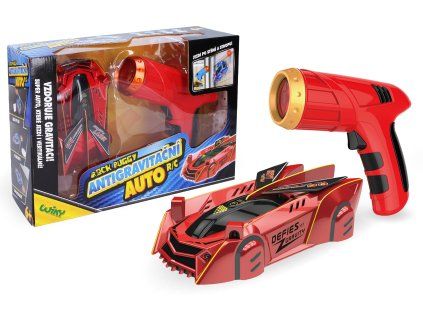 ROCK BUGGY Auto antigravitační RC s laserem 15 cm červené