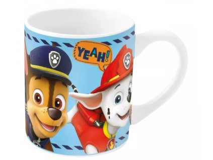 Dětský keramický hrnek TLAPKOVÁ PATROLA yeah 235 ml