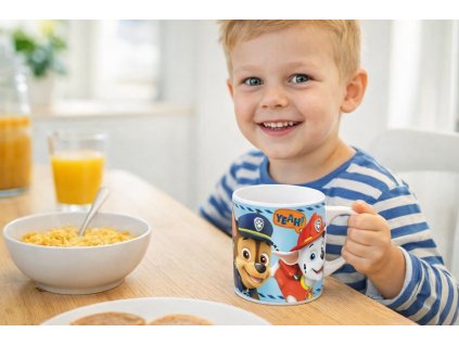 Dětský keramický hrnek TLAPKOVÁ PATROLA yeah 235 ml