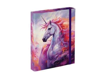 Desky na školní sešity JEDNOROŽEC - UNICORN KRÁLOVSTVÍ formát A5