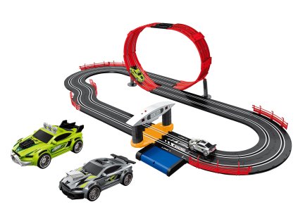 Autodráha se smyčkou 560 cm 2 auta