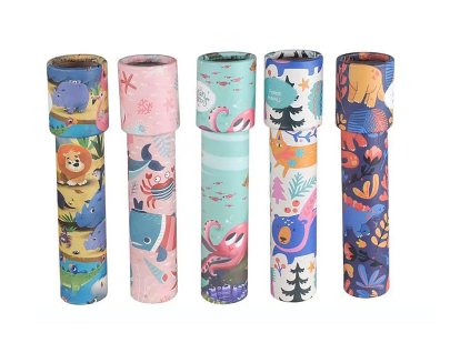 Kaleidoskop zvířátka 19 cm assort