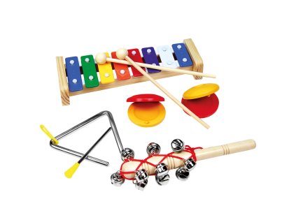 Hudební set s trianglem 4ks