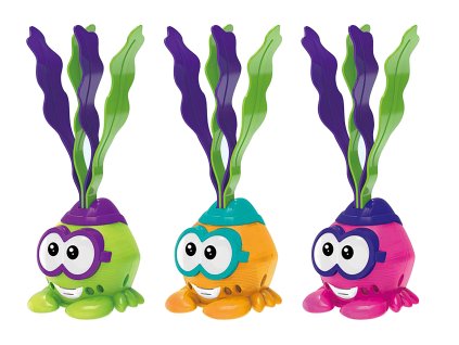 Hračka na potápění krab světelné efekty 22 cm assort