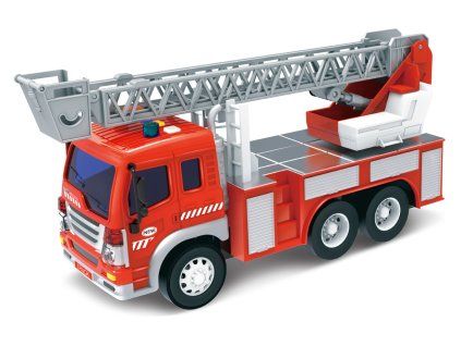 Auto hasičské se žebříkem a efekty 28 cm