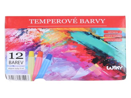 Temperová barva set 12 ks - 9ml