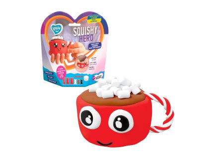 Vyrob si pěnovou postavičku kakao šálek