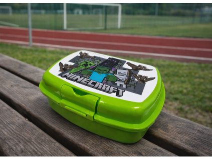 Dětský svačinový box MINECRAFT jednokomorový