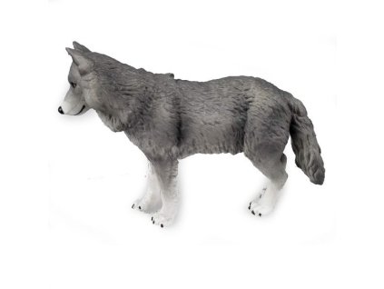 A - Figurka Vlk šedý 10 cm
