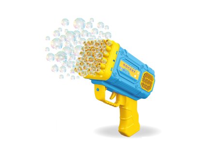 Bublifuk pistole se světelnými efekty 15,5 cm