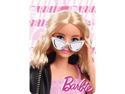 FML349938 Dětská deka BARBIE Glam polar fleece 100x140cm