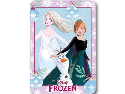FML367253 Dětská deka FROZEN Holiday Christmas polar fleece 100x140cm
