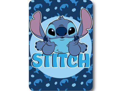 FML367369 Dětská deka LILO A STITCH polar fleece 100x140cm modrá