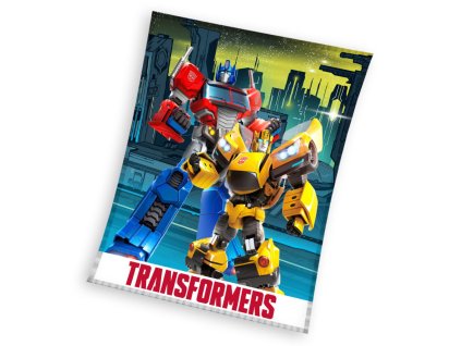 CBX241029TRA Dětská deka TRANSFORMERS polar fleece 130x160cm