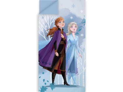 BRM015401 Dětský spací pytel FROZEN 140x70cm modrý