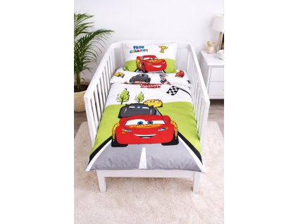Dětské bavlněné povlečení CARS 100×135 cm, 40×60 cm