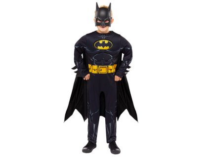 DPA9913335 Chlapecký kostým BATMAN černý 6-8 let