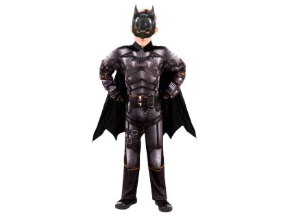 DPA9913364 Chlapecký kostým BATMAN Movie černý 6-8 let