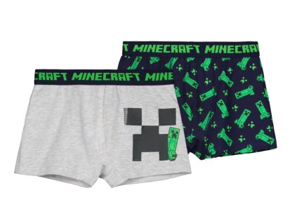 85FKC4905112 Chlapecké boxerky MINECRAFT Creeper 2pack vel. 152