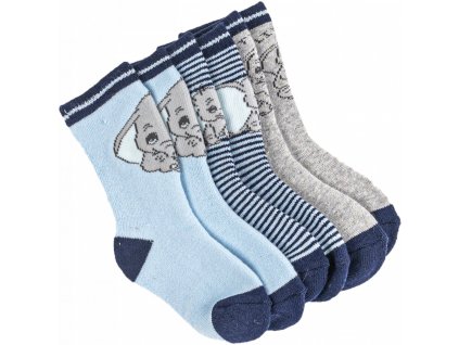 85BKJ613262 Kojenecké ponožky DUMBO 3pack modré 62/68