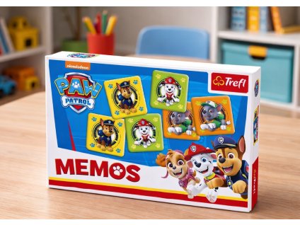 Pexeso TLAPKOVÁ PATROLA MINI