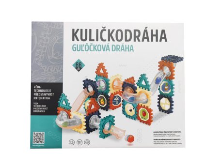 Kuličková dráha 66 ks