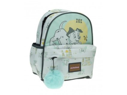 GIM34116053 Dětský batoh 101 DALMATINŮ zelený 30 cm