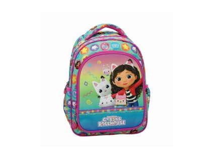 Dětský batoh GÁBININ KOUZELNÝ DOMEK 2 kapsy 31 cm
