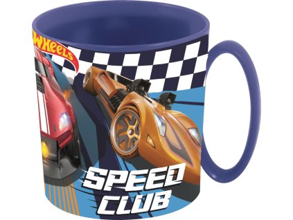 STF85804 Plastový hrnek HOT WHEELS modrý 350ml