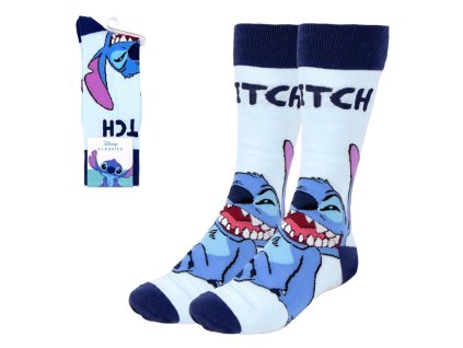 CEP2900002543 Dámské ponožky LILO A STITCH modré 36/43