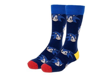 Pánské ponožky SONIC modré 40/46