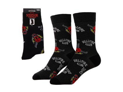 CEP2900003174 Pánské ponožky STRANGER THINGS Hellfire 38/45