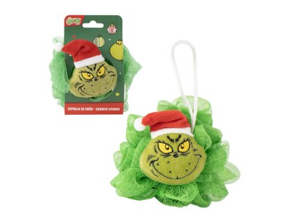 CEP2500003673 Mycí 3D houba do koupele GRINCH zelená